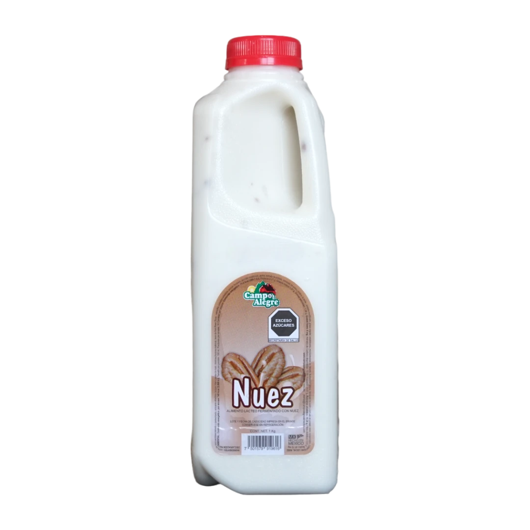 Alimento Lácteo Fermentado Nuez 1 L - Campo Alegre Alimentos