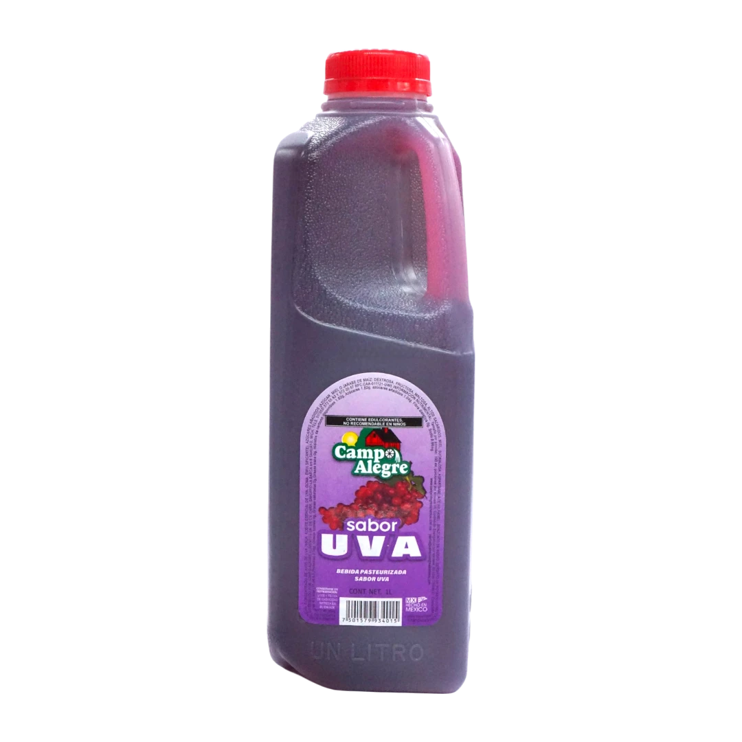 Bebida Saborizada Sabor Uva 1 L - Campo Alegre Alimentos