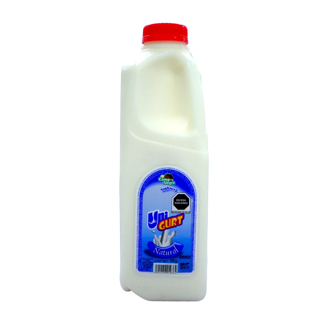 Yoghurt Unigurt Natural 1 L - Campo Alegre Alimentos