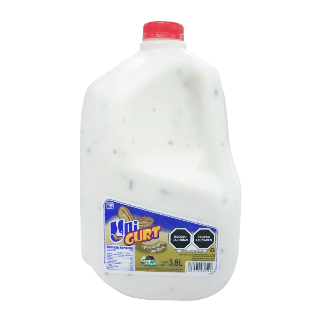 Yoghurt Unigurt Nuez 3.8 L - Campo Alegre Alimentos